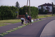 Przygotowania przy pierwszym ołtarzu