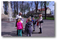 Pszów - plac przed bazyliką