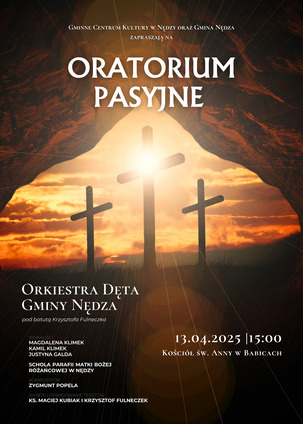 Plakat - Oratorium Pasyjne