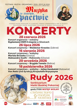Plakat - Muzyka w starym opactwie