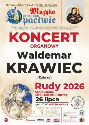 Plakat - Muzyka w starym opactwie