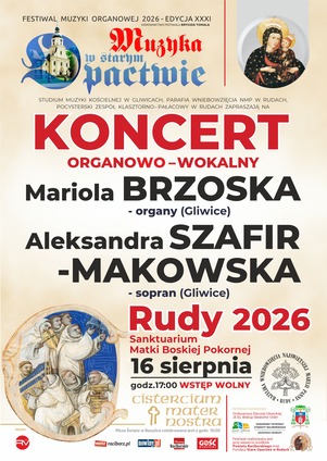 Plakat - Muzyka w starym opactwie